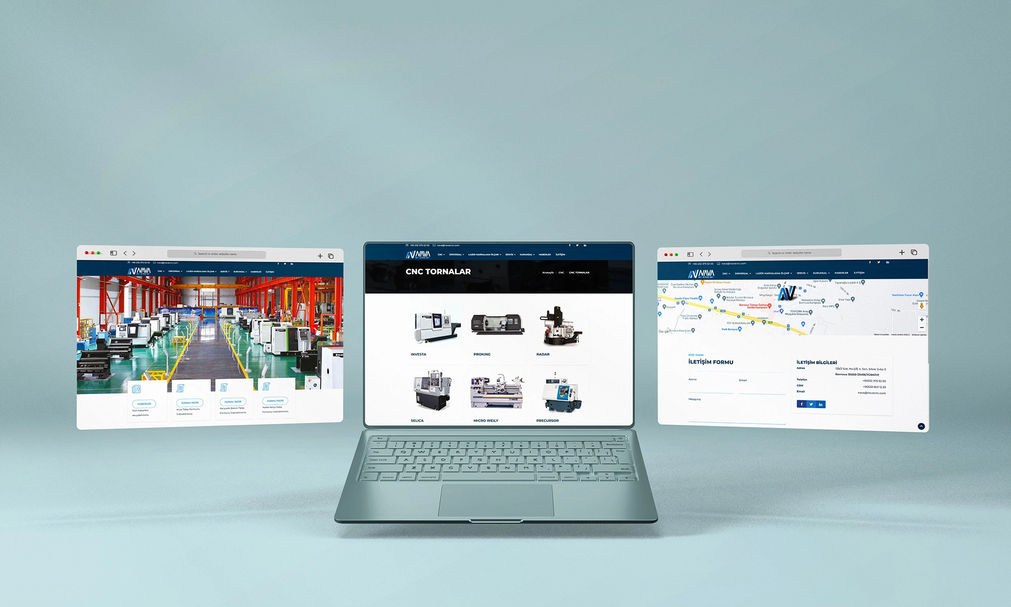 Nava CNC Web Tasarımı-Between